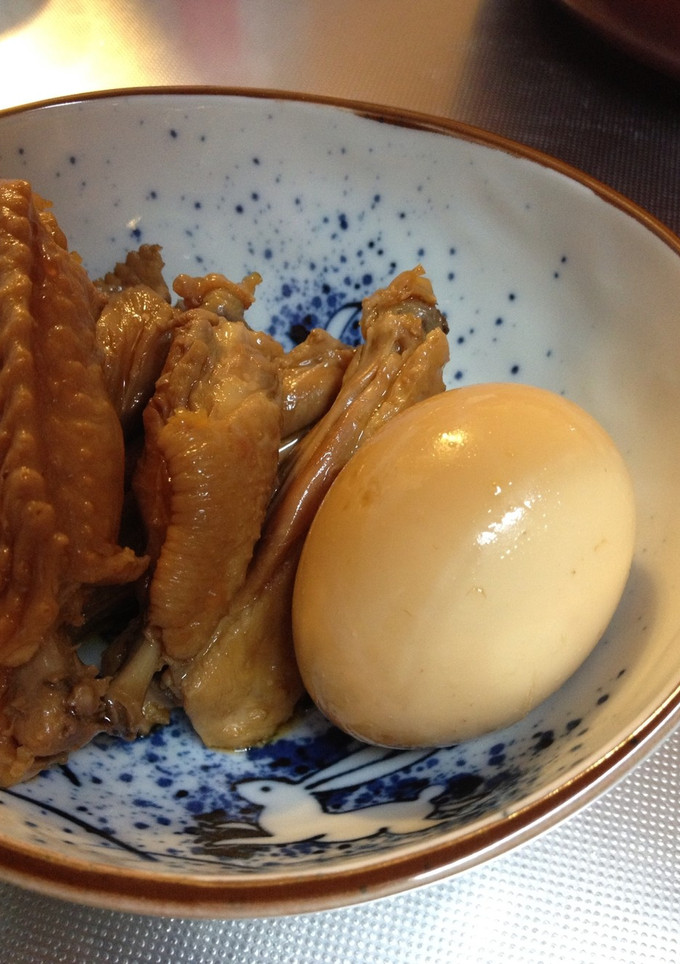 簡単！鶏手羽と卵のさっぱり煮-レシピのメイン写真
