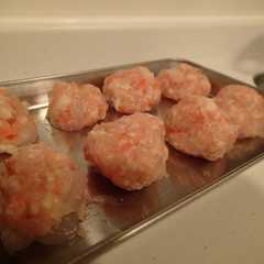 コンニャク　DE　鶏肉団子-レシピのメイン写真