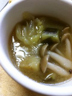 なすのお味噌汁-レシピのメイン写真