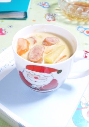 具だくさん簡単コーンミルクスープ-レシピのメイン写真