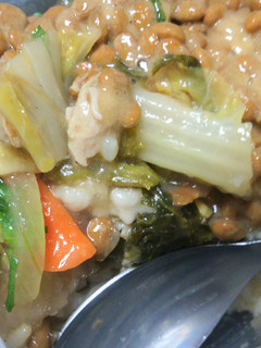 納豆中華丼-レシピのメイン写真