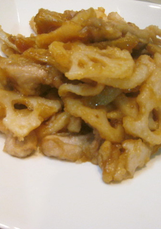 鶏肉と根菜の黒酢揚げ煮-レシピのメイン写真