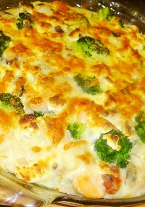 ホッコリ♪シチューの素で簡単グラタン-レシピのメイン写真