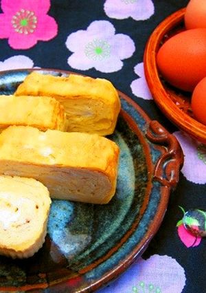 サルでも出来る簡単牡蠣しょうゆだし巻き卵-レシピのメイン写真