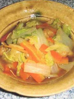 白菜と油揚げの煮浸し-レシピのメイン写真