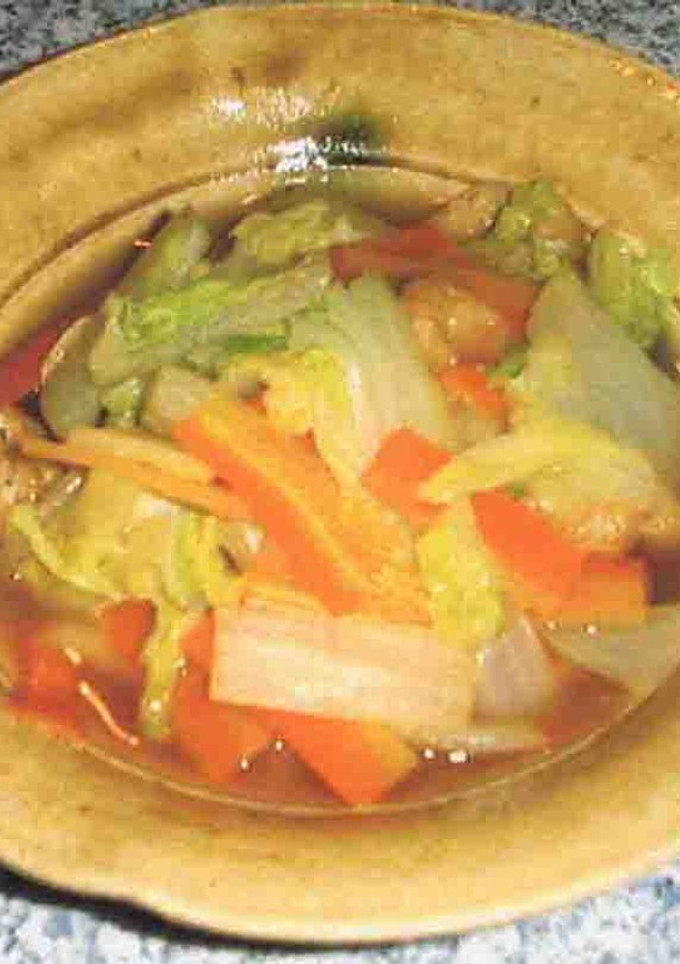 白菜と油揚げの煮浸し-レシピのメイン写真
