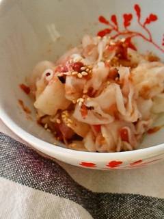 カブの即席梅肉和え-レシピのメイン写真