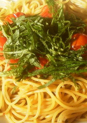 ポカポカ美味しい✿生姜風味の和風パスタ✿-レシピのメイン写真