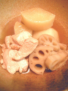 鶏蓮なトロみ大根の煮付け♪-レシピのメイン写真