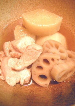 鶏蓮なトロみ大根の煮付け♪-レシピのメイン写真