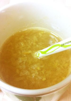 冬の朝食に☆ホットりんご生姜ドリンク-レシピのメイン写真