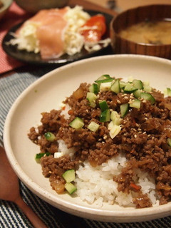 大根味噌そぼろ丼-レシピのメイン写真