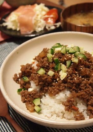 大根味噌そぼろ丼-レシピのメイン写真