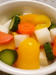 簡単!好きな野菜でピクルス-レシピのメイン写真