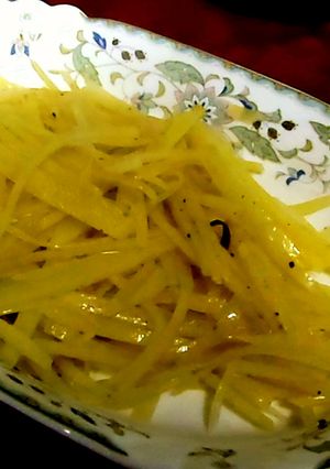 お家で中華!　ピリ辛薄切りジャガイモ炒め-レシピのメイン写真