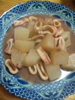 ☆イカと大根煮込み☆-レシピのメイン写真