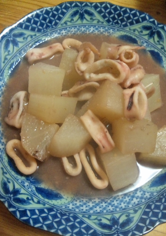 ☆イカと大根煮込み☆-レシピのメイン写真