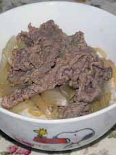 めんつゆで牛丼♪-レシピのメイン写真