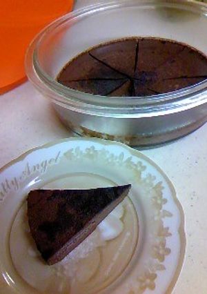 フライパンで濃厚チョコプリンケーキ-レシピのメイン写真