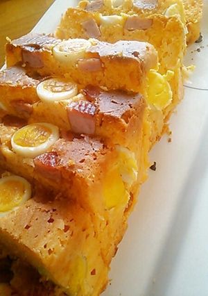 簡単！ピザ味＊ケークサレ　クリスマスに☆-レシピのメイン写真