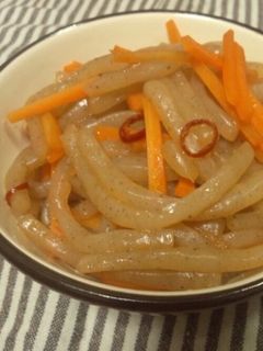 祖母の味*こんにゃくのきんぴら-レシピのメイン写真