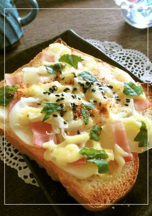 じゃが芋×ベーコンの梅昆布茶トースト-レシピのメイン写真
