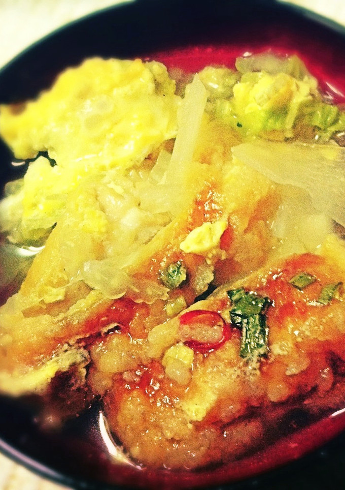 残りもの唐揚げアレンジスープ-レシピのメイン写真