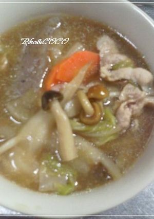 +で♪ほっこり☆とろっとろトン汁-レシピのメイン写真