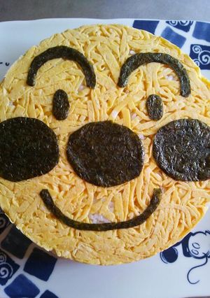 アンパンマンのケーキ寿司-レシピのメイン写真