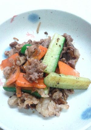 牛肉ときゅうりの旨い！炒めもの-レシピのメイン写真