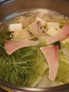 旬の鍋! 寒ぶりのしゃぶしゃぶ-レシピのメイン写真