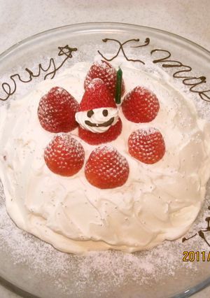 簡単　クリスマス　ケーキ-レシピのメイン写真