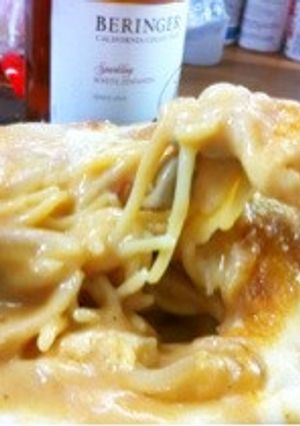 魚座が作るスパゲティグラタン-レシピのメイン写真