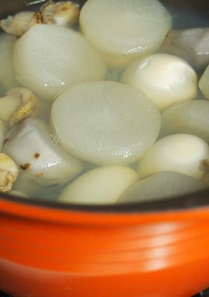 しろだし帆立風味な冬野菜の煮物-レシピのメイン写真