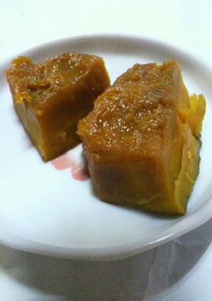 初心者でもおばあちゃんのかぼちゃの煮物-レシピのメイン写真