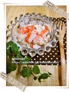 【✿お弁当にカニカマのツナマヨ✿】-レシピのメイン写真