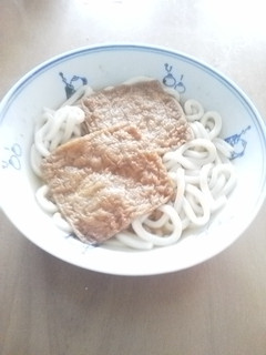 簡単 電子レンジできつねうどん-レシピのメイン写真