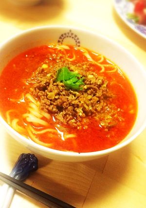 ピリ辛♡坦々うどん-レシピのメイン写真