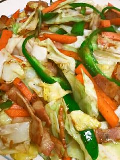 和と洋のコラボ!一味違った『野菜炒め』-レシピのメイン写真