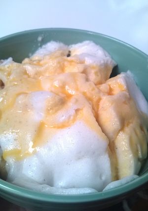 黒木風？！新食感！ふわふわ泡の親子丼-レシピのメイン写真