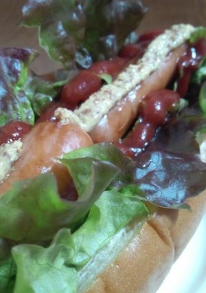 ＨＯＴ（辛）なホットドッグ♡-レシピのメイン写真