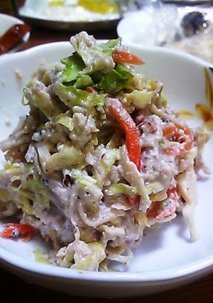 野菜の白和え~くるみ味噌~-レシピのメイン写真