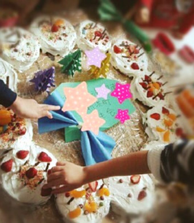 大きすぎるクリスマスリースケーキ -レシピのメイン写真
