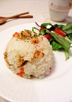 炊飯器deシーフードピラフ…-レシピのメイン写真