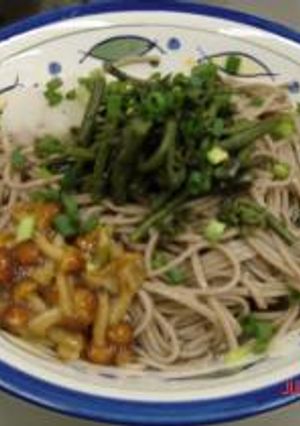 わらびそば(１００円）-レシピのメイン写真