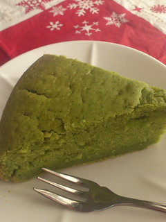 バターなし☆豆腐と生クリームで抹茶ケーキ-レシピのメイン写真