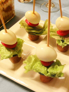 クリスマス*うずらの卵のピンチョス*-レシピのメイン写真