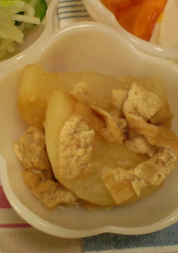 大根と油揚げの煮物-レシピのメイン写真
