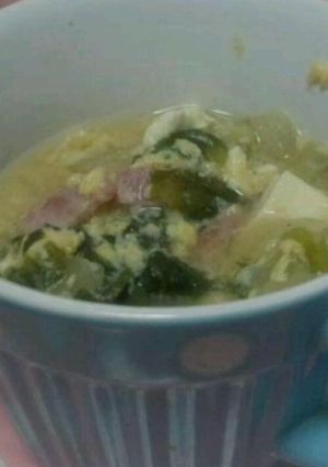 白菜とベーコンの食べるスープ-レシピのメイン写真
