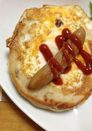卵とウインナー乗っけトースト✿-レシピのメイン写真